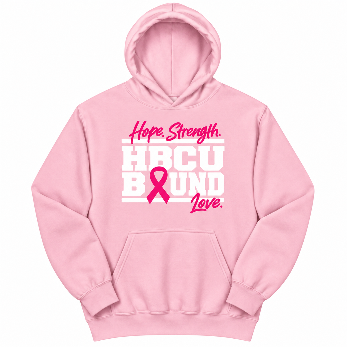 HBCU Bound x Breast Cancer Awareness Hoodie | Adult