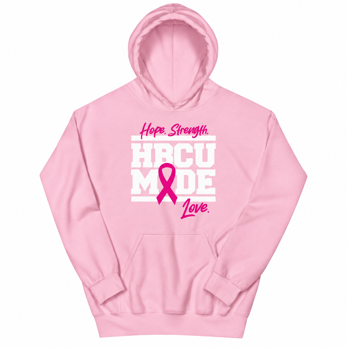 HBCU Made x Breast Cancer Awareness Adult Unisex Hoodie