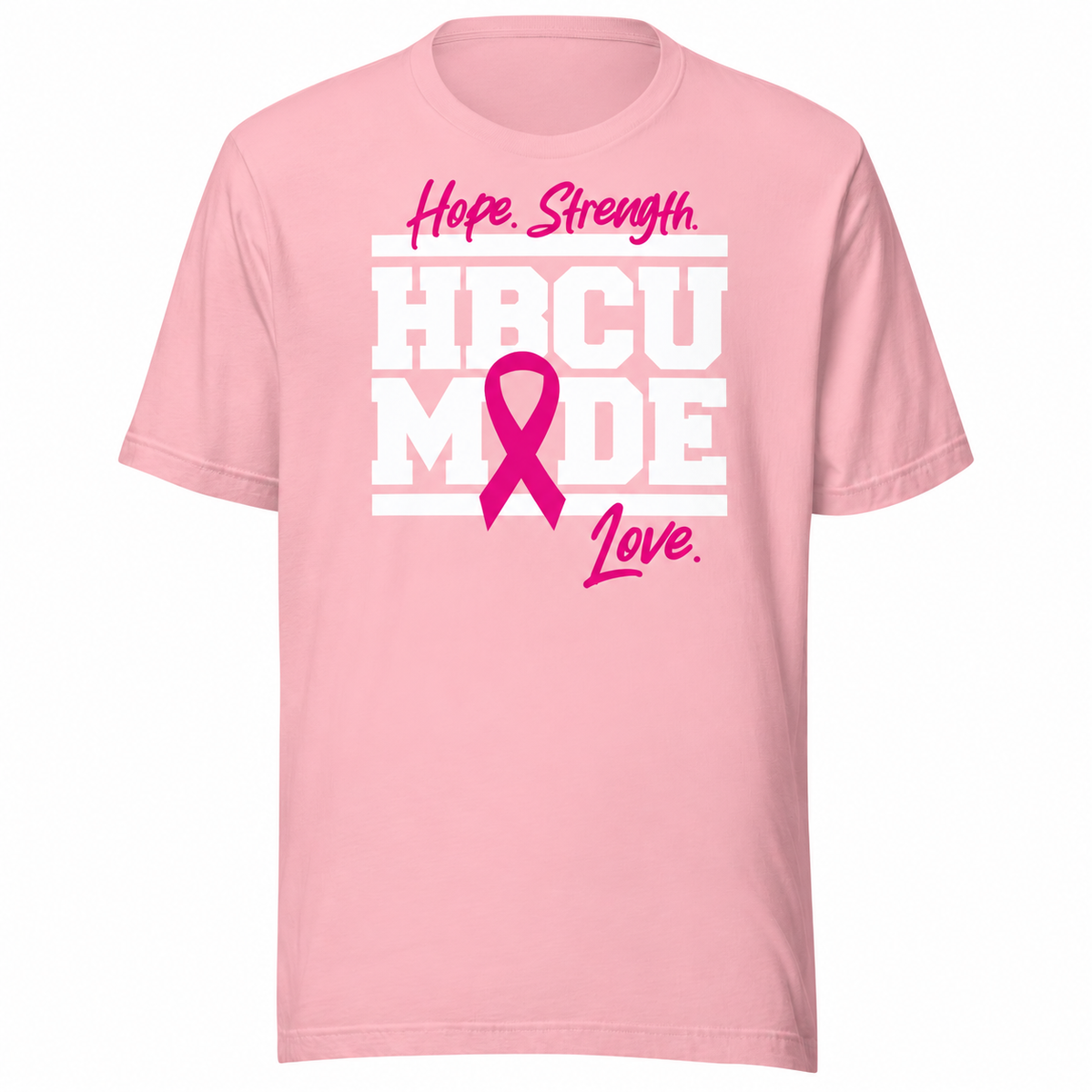 HBCU Made x Breast Cancer Awareness Adult Unisex T-Shirt