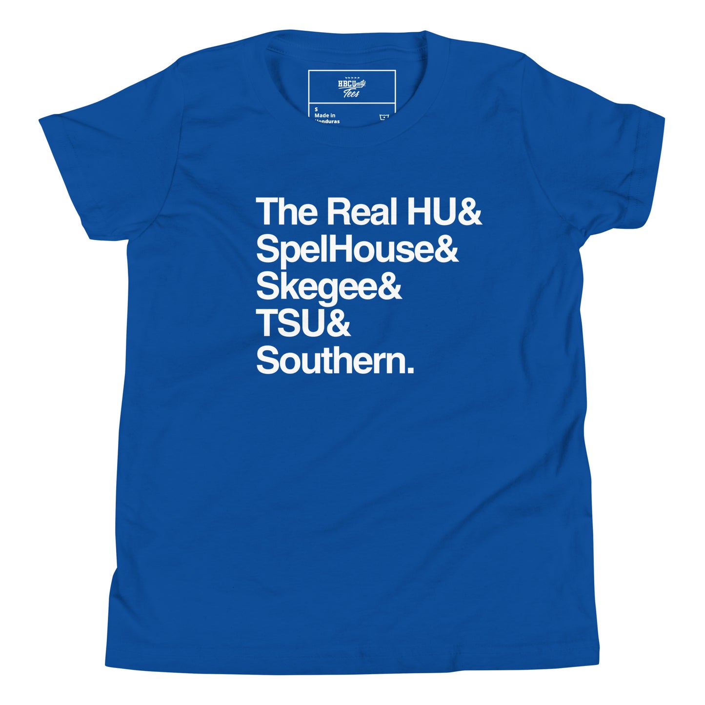 HBCUnity | Kids Short Sleeve Tee | Customize Your Top 5 HBCUs
