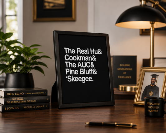 HBCUnity Poster | Customize Your Top 5 HBCUs (Digital Download)
