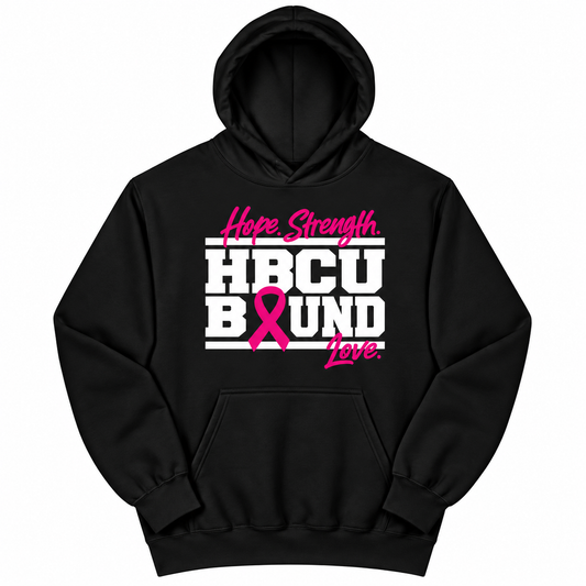 HBCU Bound x Breast Cancer Awareness Hoodie | Adult