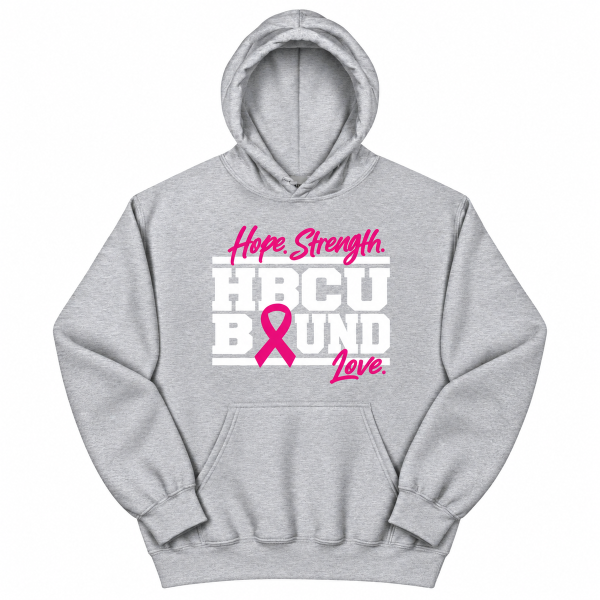 HBCU Bound x Breast Cancer Awareness Hoodie | Adult