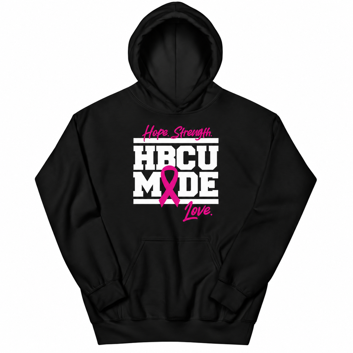 HBCU Made x Breast Cancer Awareness Adult Unisex Hoodie