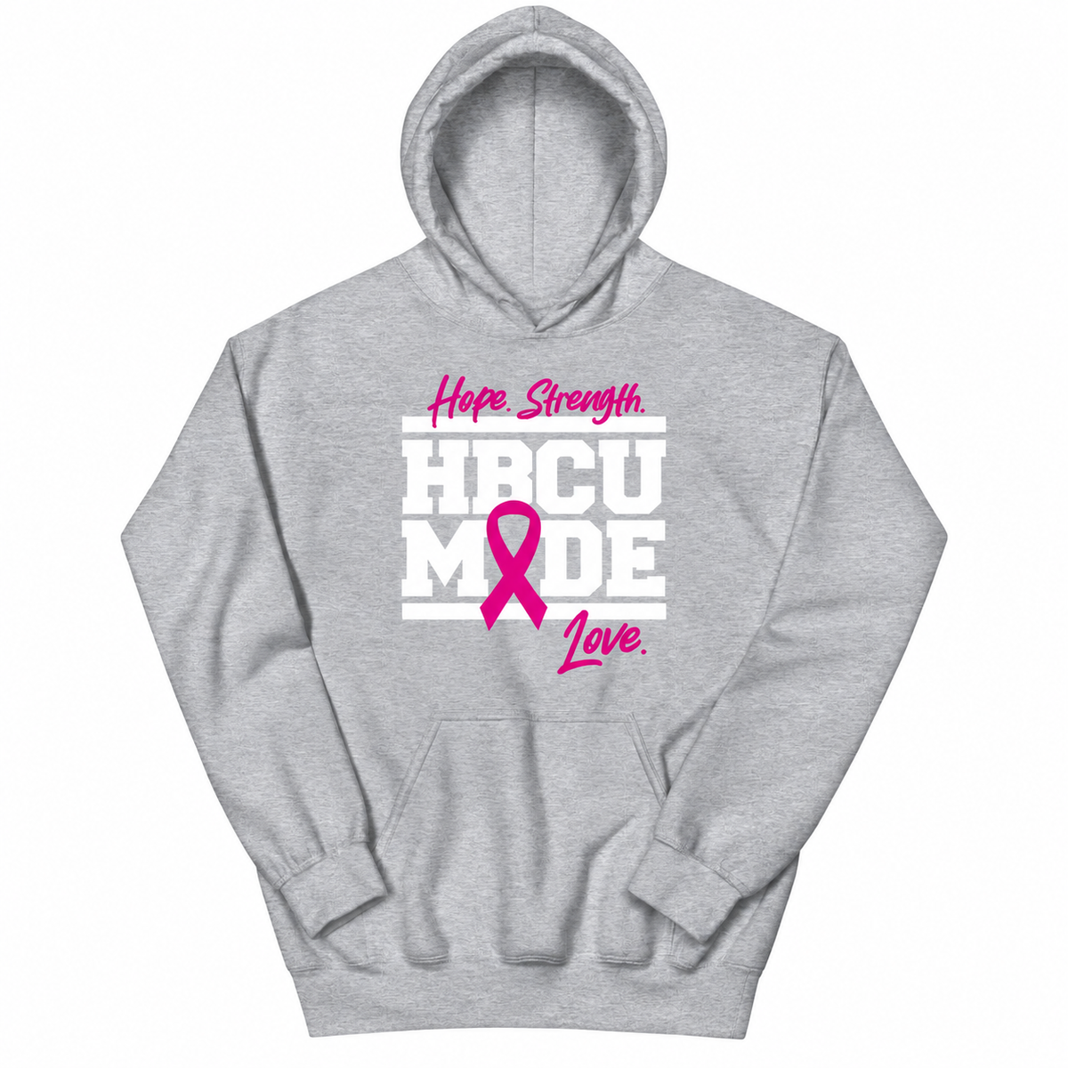 HBCU Made x Breast Cancer Awareness Adult Unisex Hoodie