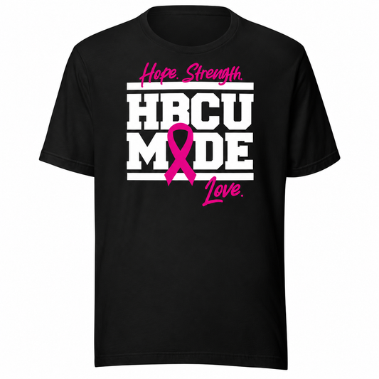 HBCU Made x Breast Cancer Awareness Adult Unisex T-Shirt
