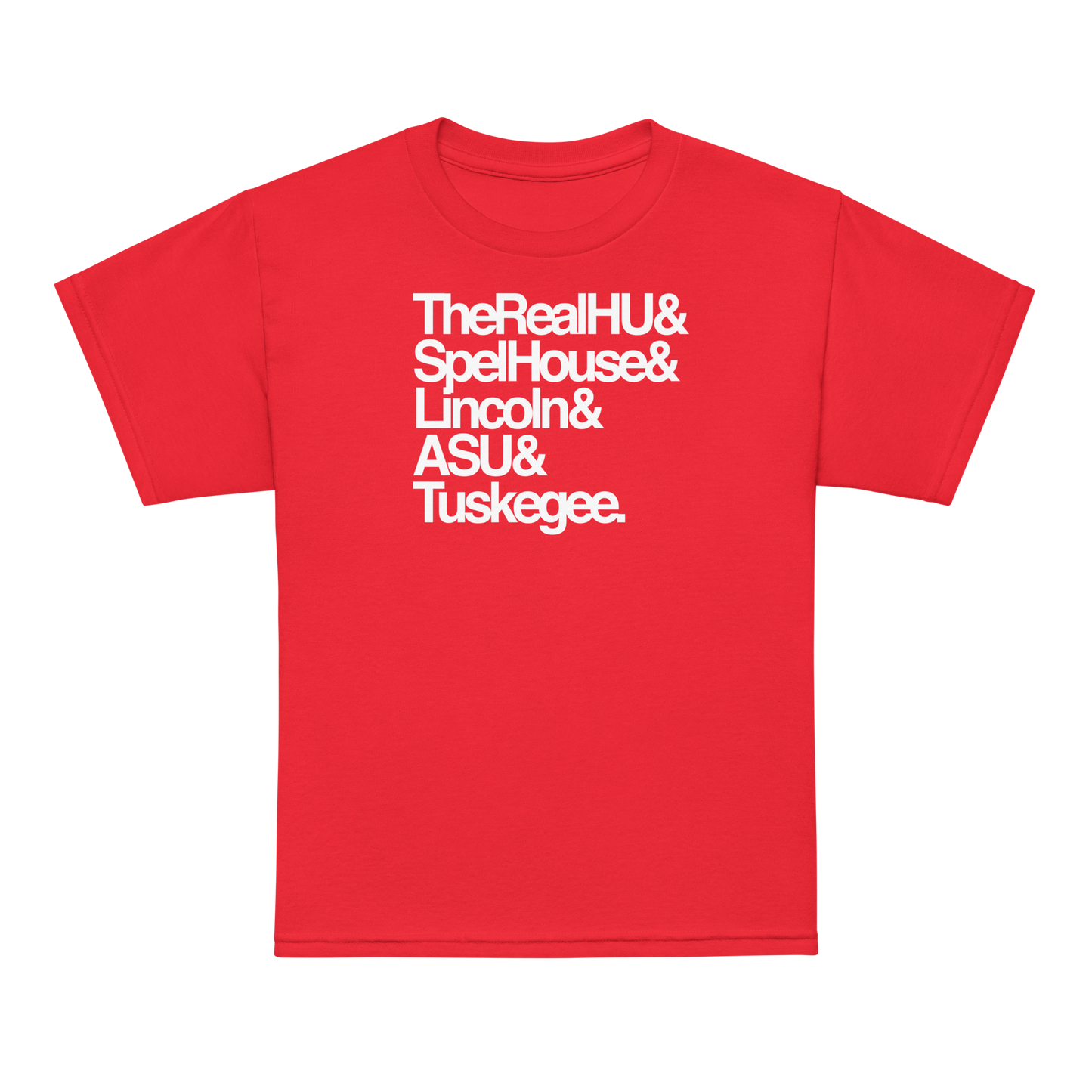 HBCUnity Youth Performance Tee | Customize Your Top 5 HBCUs