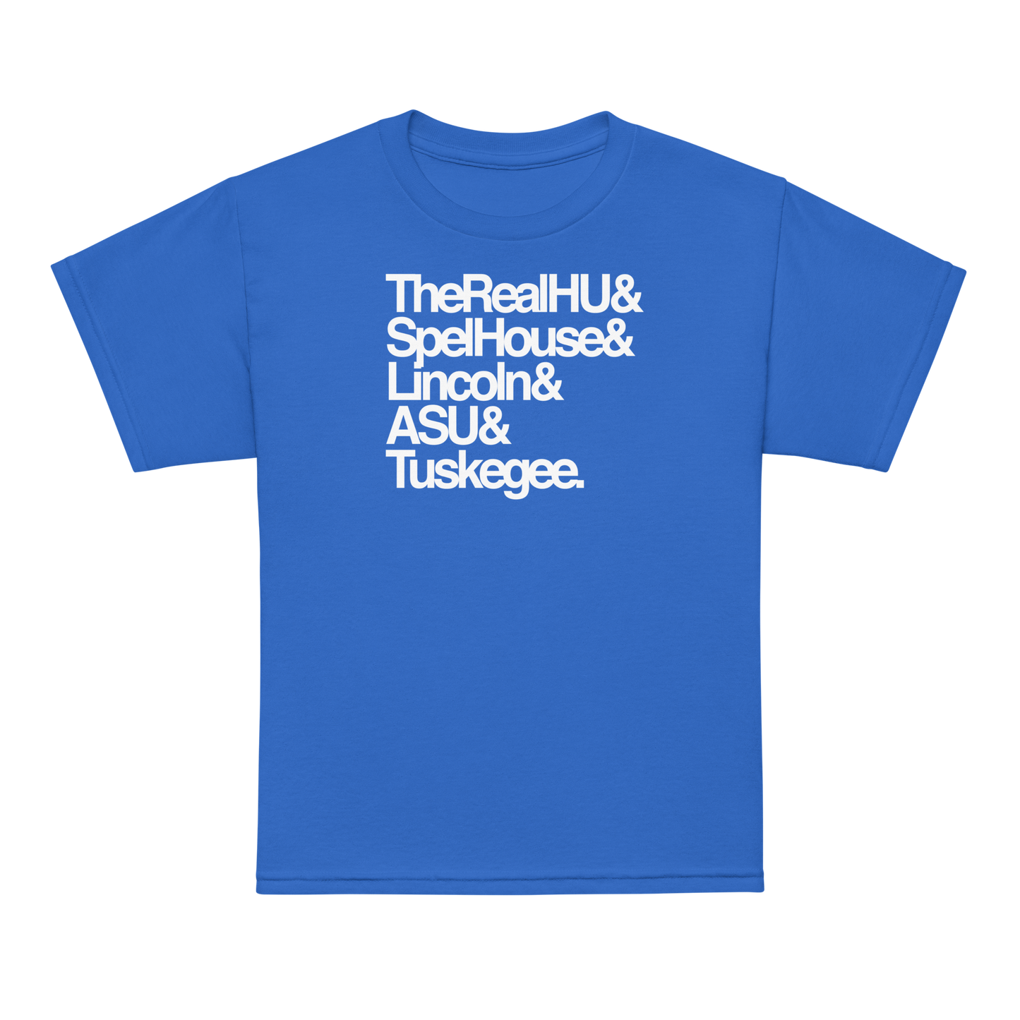 HBCUnity Youth Performance Tee | Customize Your Top 5 HBCUs