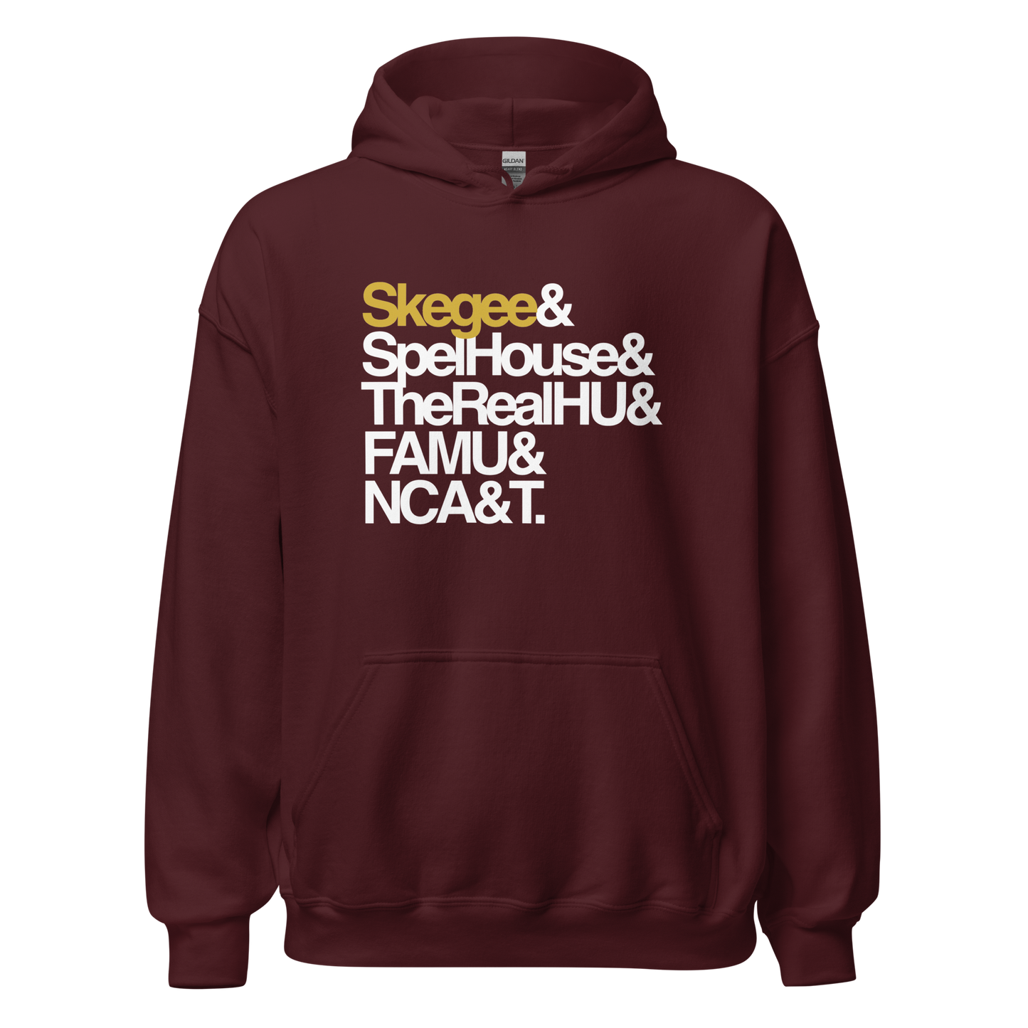 HBCUnity Unisex Hoodie | Customize Your Top 5 HBCUs