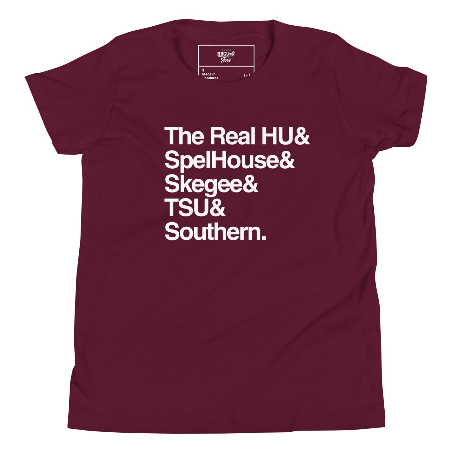 HBCUnity | Kids Short Sleeve Tee | Customize Your Top 5 HBCUs
