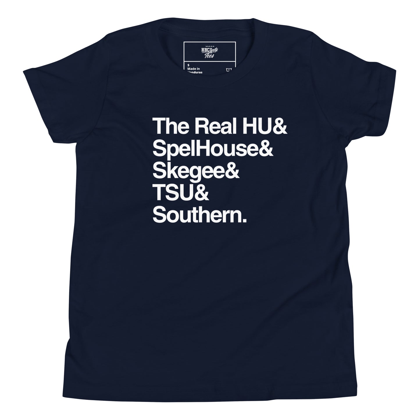 HBCUnity | Kids Short Sleeve Tee | Customize Your Top 5 HBCUs