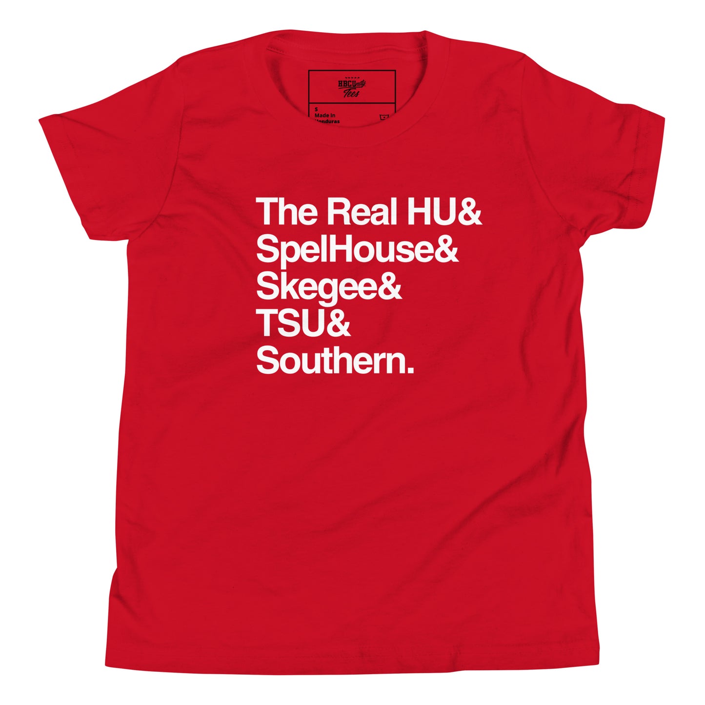 HBCUnity | Kids Short Sleeve Tee | Customize Your Top 5 HBCUs